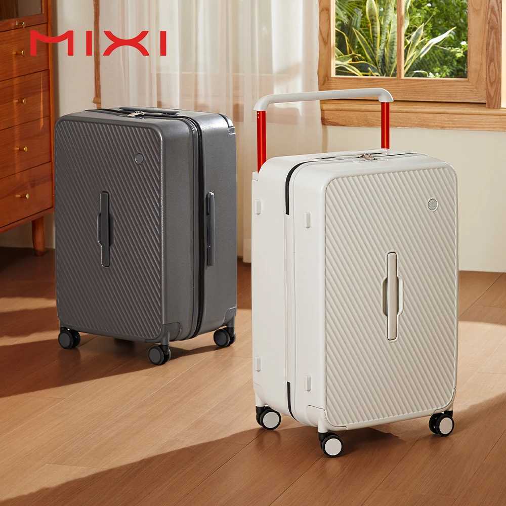 26-inch Large-Capacity Suitcase Trolley Case Checked in Hardside Rolling Wheels Luggage Wide Handle Travel Suitcases Trunk W250805-image-1069932488