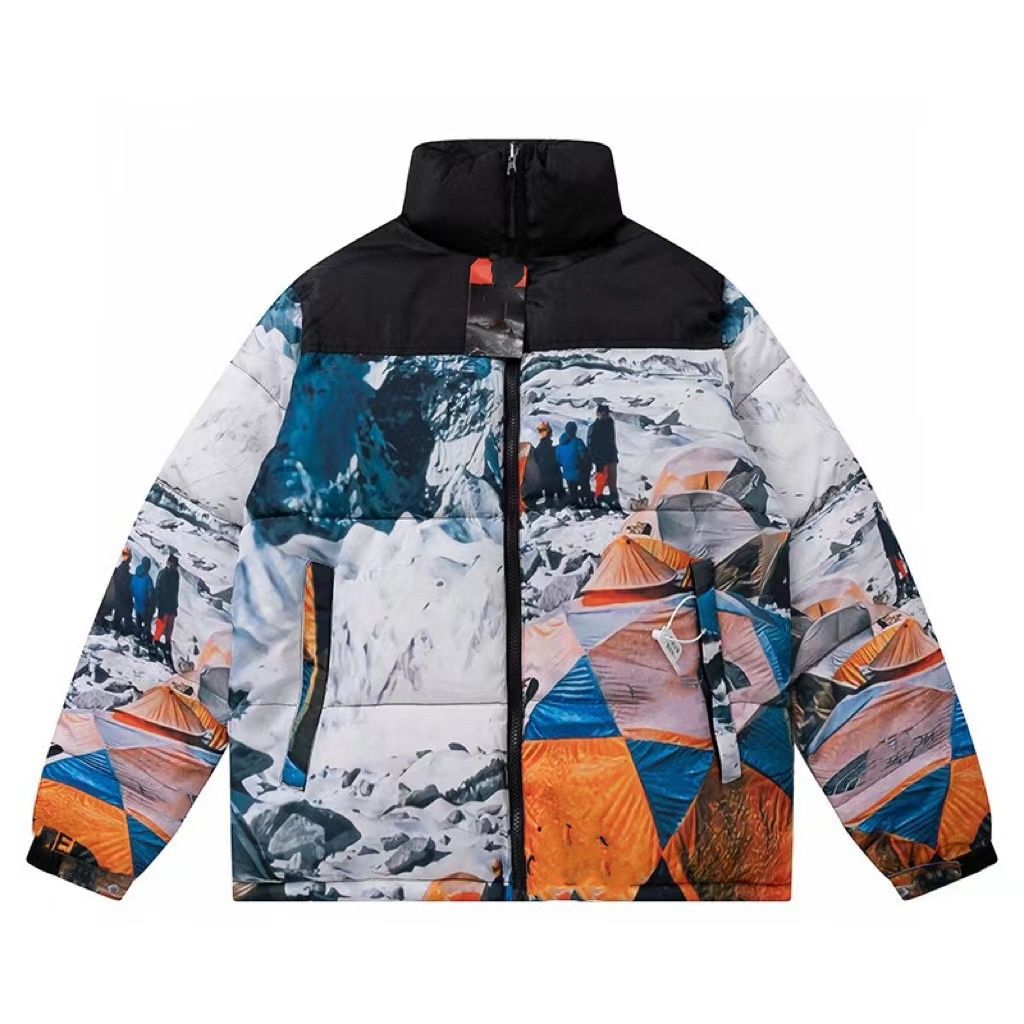 Designer Mens Jackets Coat Parka Winter Puffer Retro Jacket Fashion Men Women Overcoat Jacket Down Coat face Couple Thick warm Coats Tops Outwear