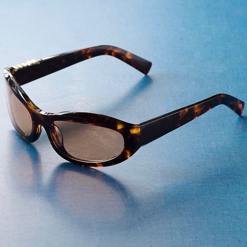 Fashion leopard print sunglasses for womans Luxury ladies Summer travel with retro oval sunglasses With packaging box size 59 17 130 niu legs MU14zs