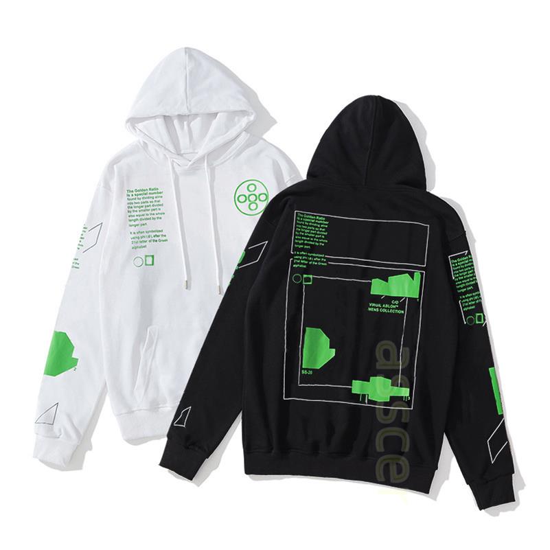 Designer Mens Casual Hoodies Men Womens Green Slogan Printing Sweatshirts Couples Streetwear Hooded Jackets