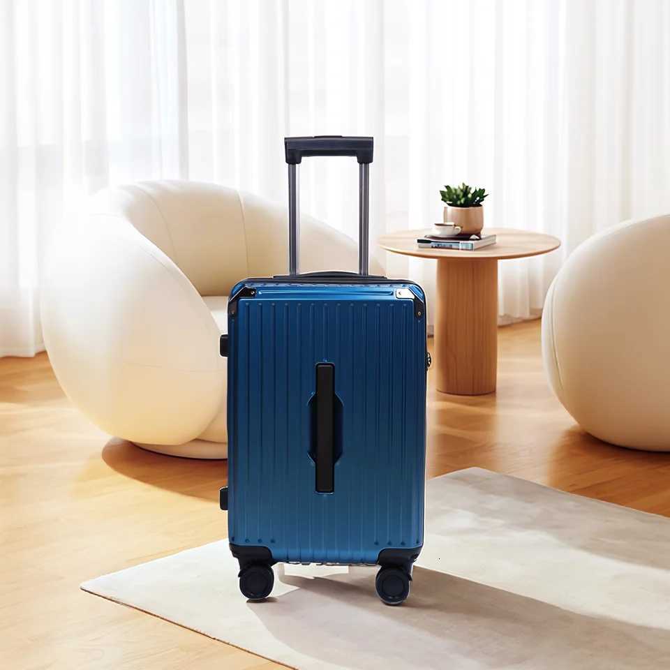 20 Unisex Carry-on Luggage with Portable Hook Removable Wheels Anti-collision Corner Sturdy Handle Suitcase for Solo Trip W250805-image-1069932117