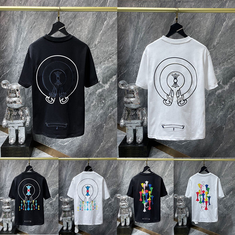 Designer T-shirt High end pattern shirt Fashion Classics Round neck short sleeved top Mens Womens Couple T-Shirt Summer Streets Casual Hip hop tees