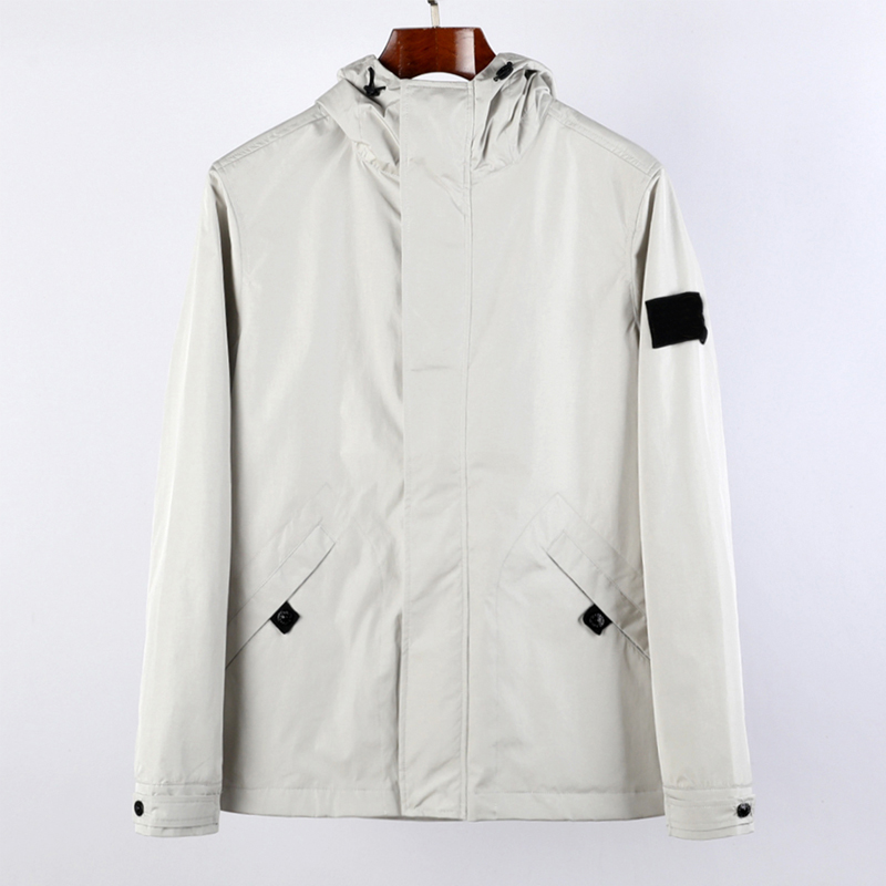 Topstoney 2025 New Spring /Autumn Mens Men Waterproof trench coat Jacket women Outdoors Sportswear stand-up collar Coats Outwear pocket zipper Fa