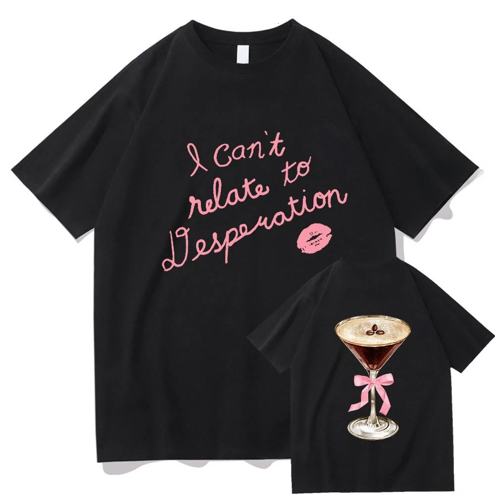 Sabrina Carpenter Espresso Trendy Creative Graphic TShirt Mens 100 Cotton Round Neck Top Summer Casual Loose Street 250729