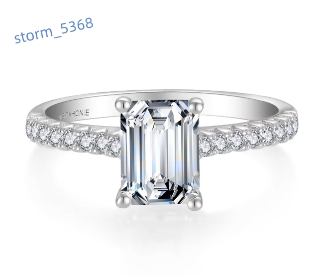 OEM 925 Sterling Silver Ring Zircon Waterproof Wedding Pink Heart CZ Silver Engagement Ring S925 Wedding Ring