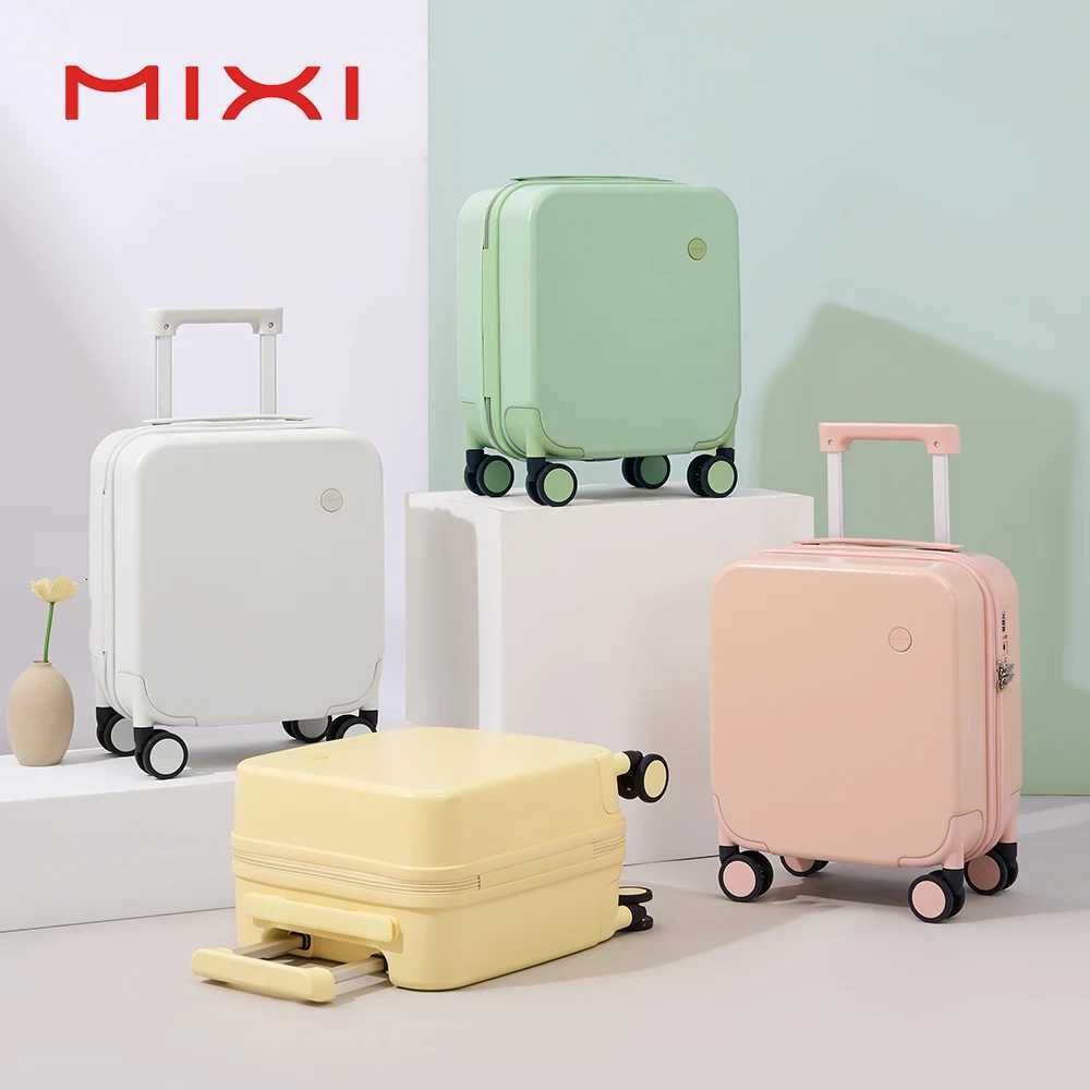 100% Lightweight PC Travel Luggage Rolling Wheel Hardside Women Suitcase Children Trolley Case 14inch W250805-image-1069931614