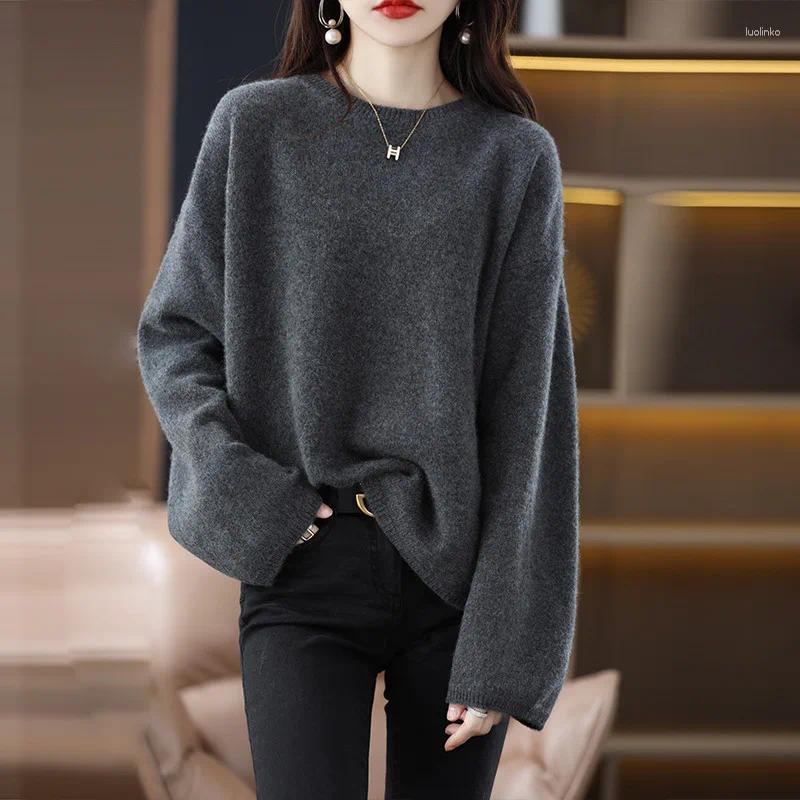 Women's Sweaters Women Soft Sweet Cardigan Casual Lazy Wind Loose Elegant Knitted Coat Fashion V Neck Style Short Tops