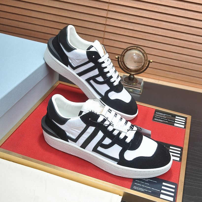 Top Luxury Designer Women Men Curb Sneakers Shoes Low-top Calfskin Suede Ultra-light Upper Party Dress Wedding Couple White Black Casual Walking Spo