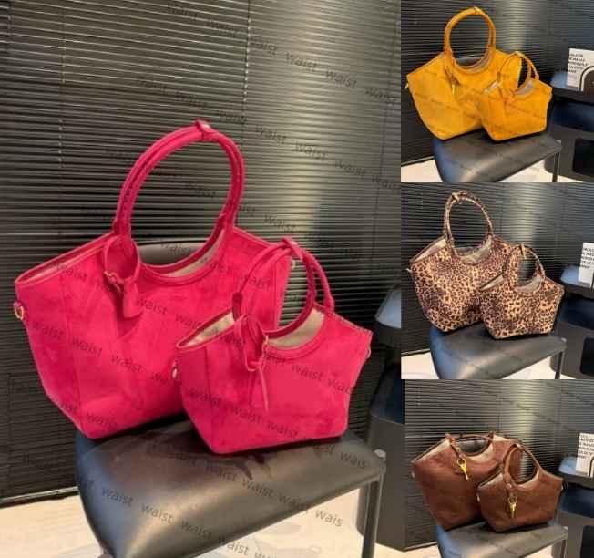 High quality velvet fabric ivy tote bag Designer handbag Womens Men Shoulder bag Luxury suede Leather Clutch travel city Bags vintage pochette Cross