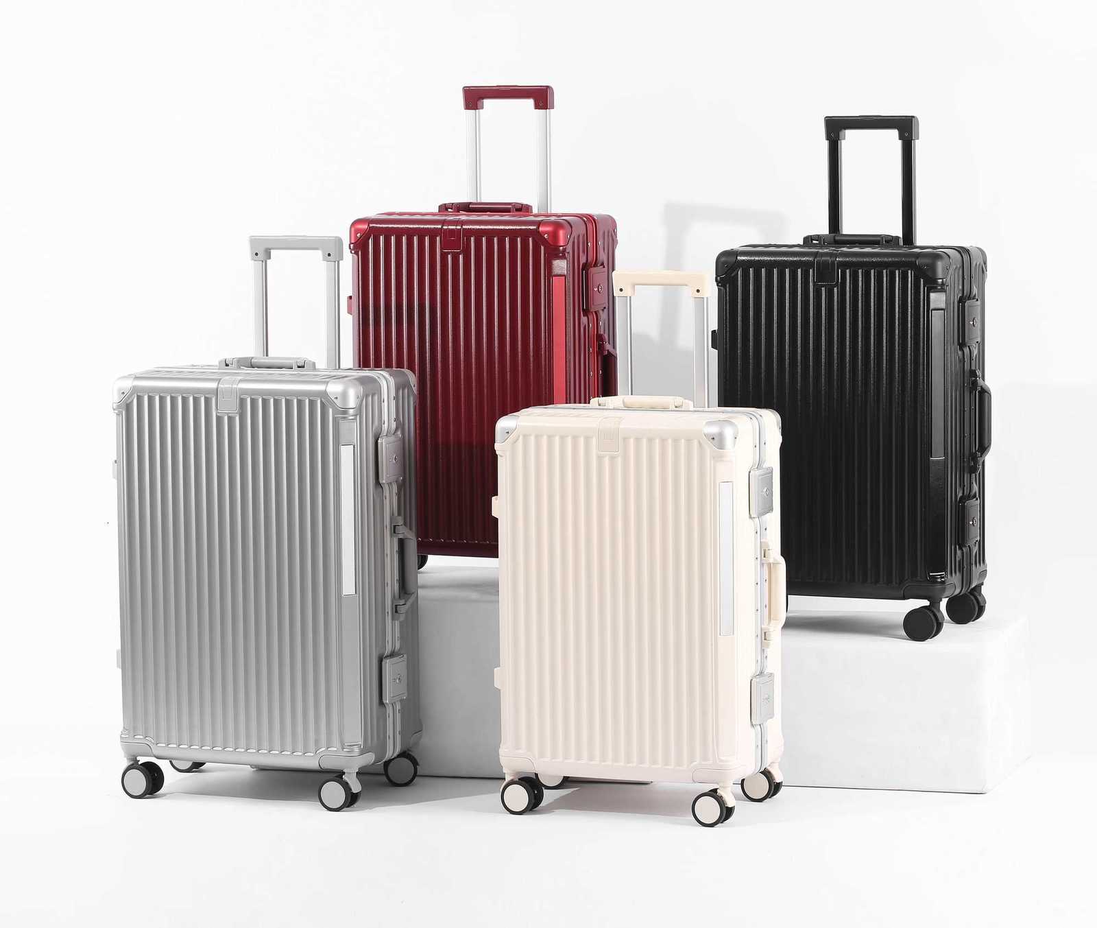 Ultralight luggage with cup holder travel case with USB charging port TSA lock for travel and business trips W250805-image-1069932642