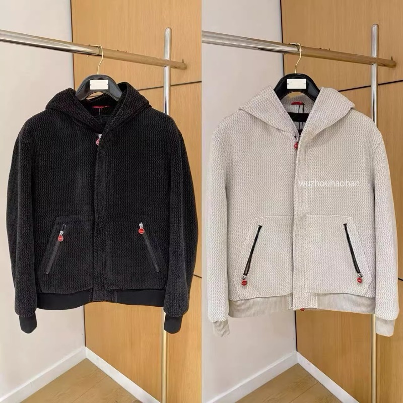 Designer Wool Coats Men Autumn and Winter kiton Business Casual Hooded Jacket Coat K1289