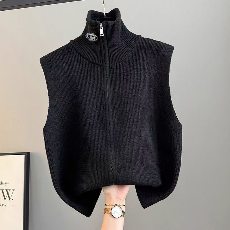Designer women's vest, down jacket, sleeveless autumn and winter vest jacket, fashionable and simple size S-XL