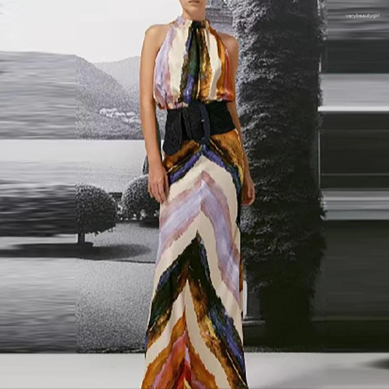 Casual Dresses Fashion Sleeveless O Neck Vest And Half Skirts Sets Elegant Vintage Commute Two Piece Women High Waist Vacation Outfits