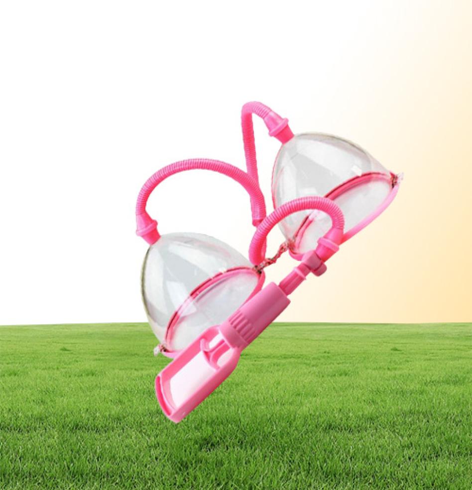 Enhancement Massager & Vacuum Cups - Manual Breast Enlargement Cupping Kit-image-1076648194