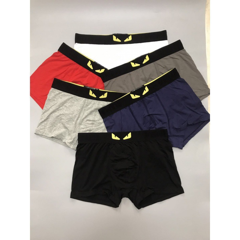 Mens Underpants Designer Underpants 3Pcs Fashionable Trendy Brand Breathable Comfortable Skin Friendly Men&#039;s Underwear-image-1070120367