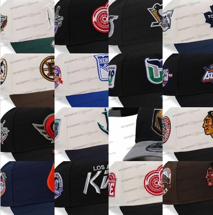Fan's A-Frame Adjustable Hat Men's one Size Vintage Flat Sport Baseball Snapback Caps Adult mesh curved brim cap For Men ice hockey golf t