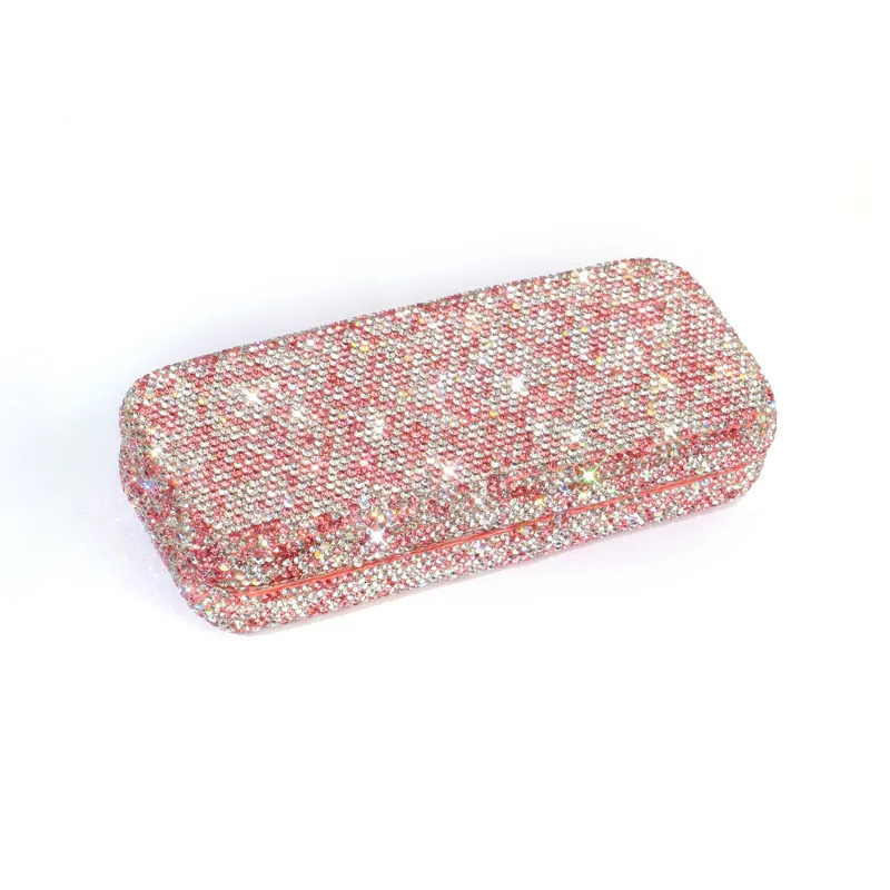 Eye Glass Cover Organizer Women Sunglasses Case Bling Crystal Girly Eyewear Accessories Ladies Portable Storage Glasses Case 250806