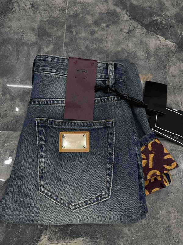 Men's Jeans Designer designer mens Elasticity Jean Hombre trousers Men and women fashion brand luxury pants denim pant Trend Brand Pants Mens S