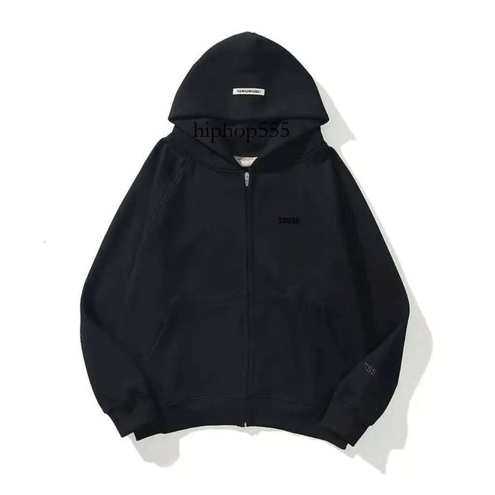essentials hoodies designer men hoodie 1977 zip up hoodie casual wear esss men and Ladies' Soft Blend Hooded Cardigan Versatile 617
