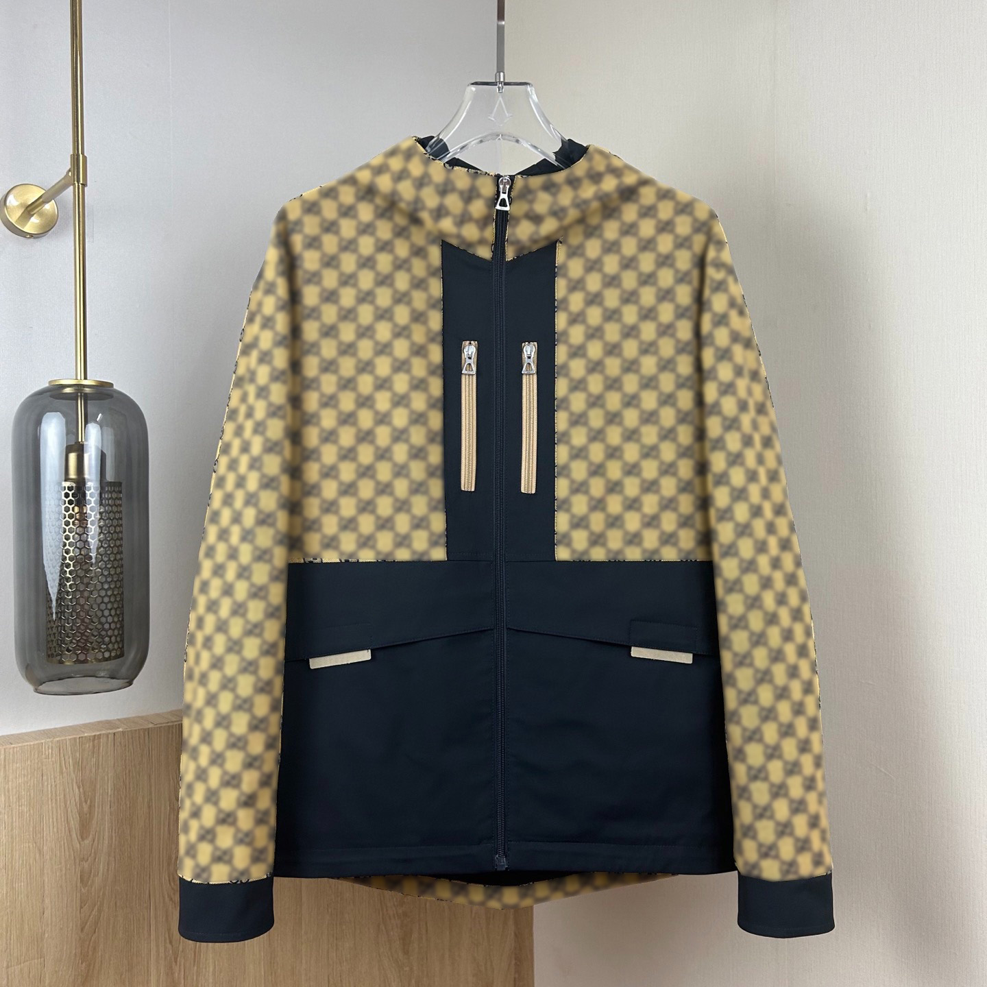 Men's plus size Outerwear Coats Jacket Designer Jacket hoodie hooded casual fashion color stripe printing top quality wild breathable 4g3h216