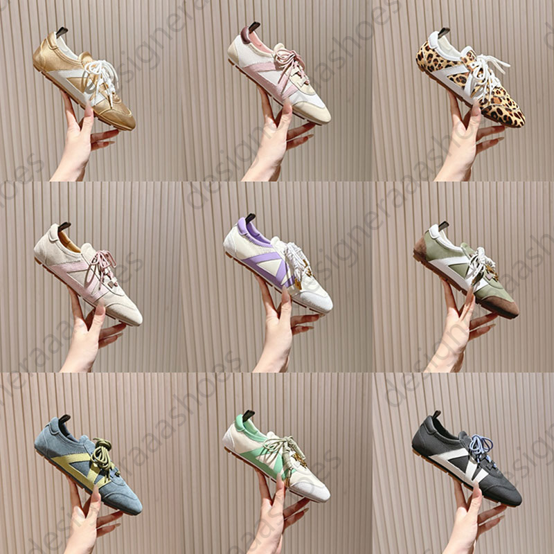 New womens sneakers designer sneakers sneakerina womens flat shoes cowhide sneakers autumn and winter training shoes womens trainers designer traine