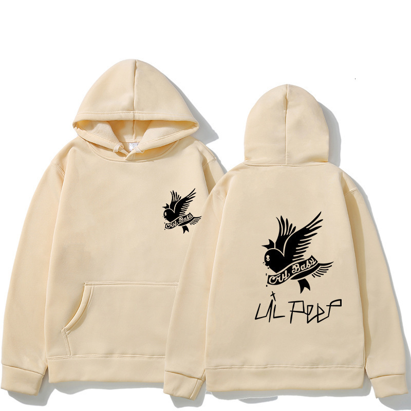 High Hoodies Quali Love Lil Designer Printed Loose-Fit Comfortable Men's and Women's Hoodies for Outdoor Sports and Fashion Shiny Hoodies