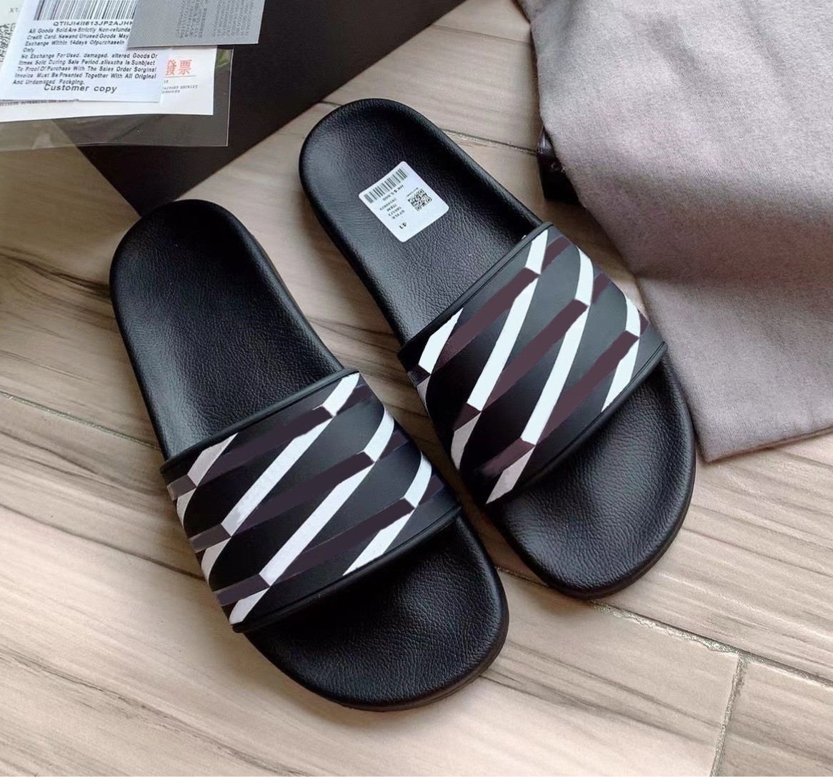 Luxury Slides Paris Designer men women Slippers classic letters Daily casual and fashionable shower slippers Pool Beach Vacation Sliders Rubber slid