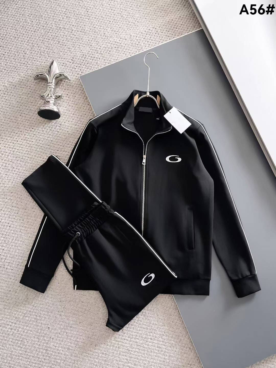 2025 Mens Tracksuit Casual Classic Hooded Sweatshirt Jogging Clothing High Quality Simplicity Versatile Printing Tops Pants Suit