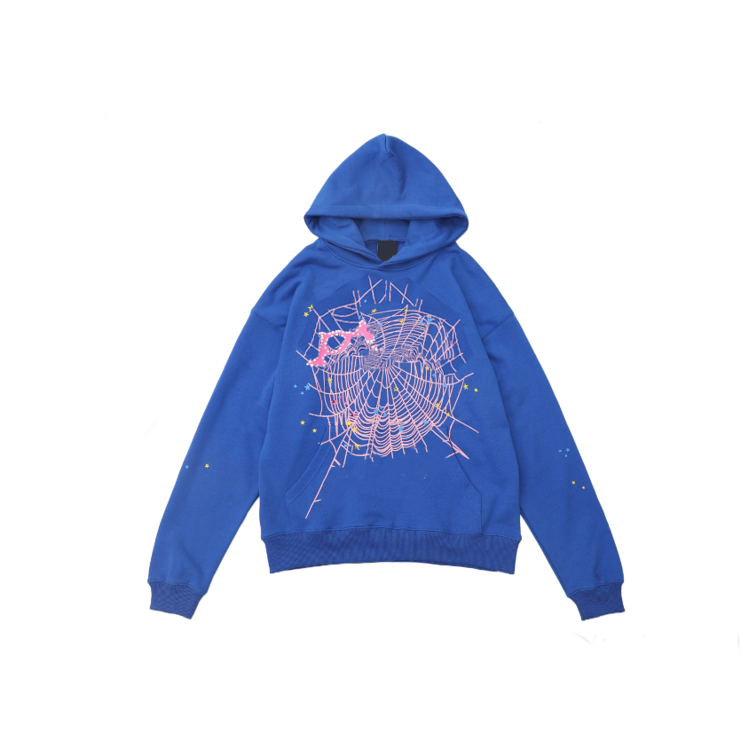 Sp5defs Hoodie Pants Classic Y2k Wear Gothic Style Cobweb Mens Graffiti Hoodie Print Young Thug Streetwear High Quality Hot Sale Spyder Hooded 623