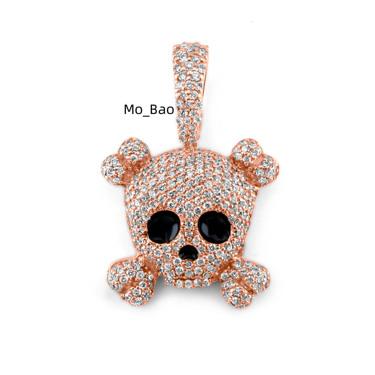 Classic Designer Moissanite Round Brilliant Cut VVS Clarity Diamond Iced Out Hip Hop Custom Pendant in 925 Sterling Silver