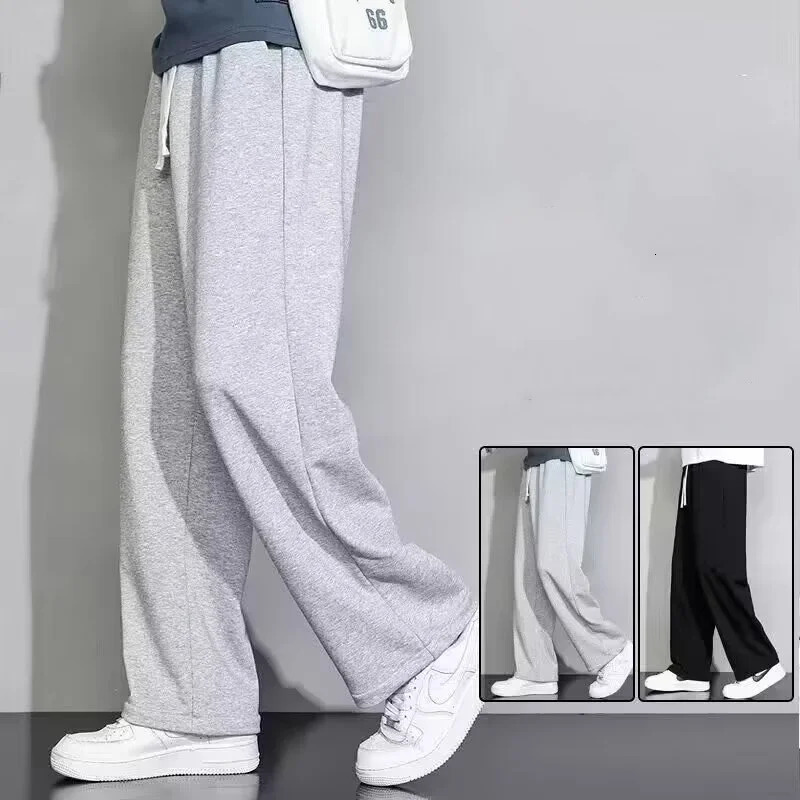 Casual Pants for Men Mens Clothing Male Clothes Baggy Pants Man Sport Big Size Gym Mens Trousers Cargo Sweatpants Y2k Tracksuit 250801