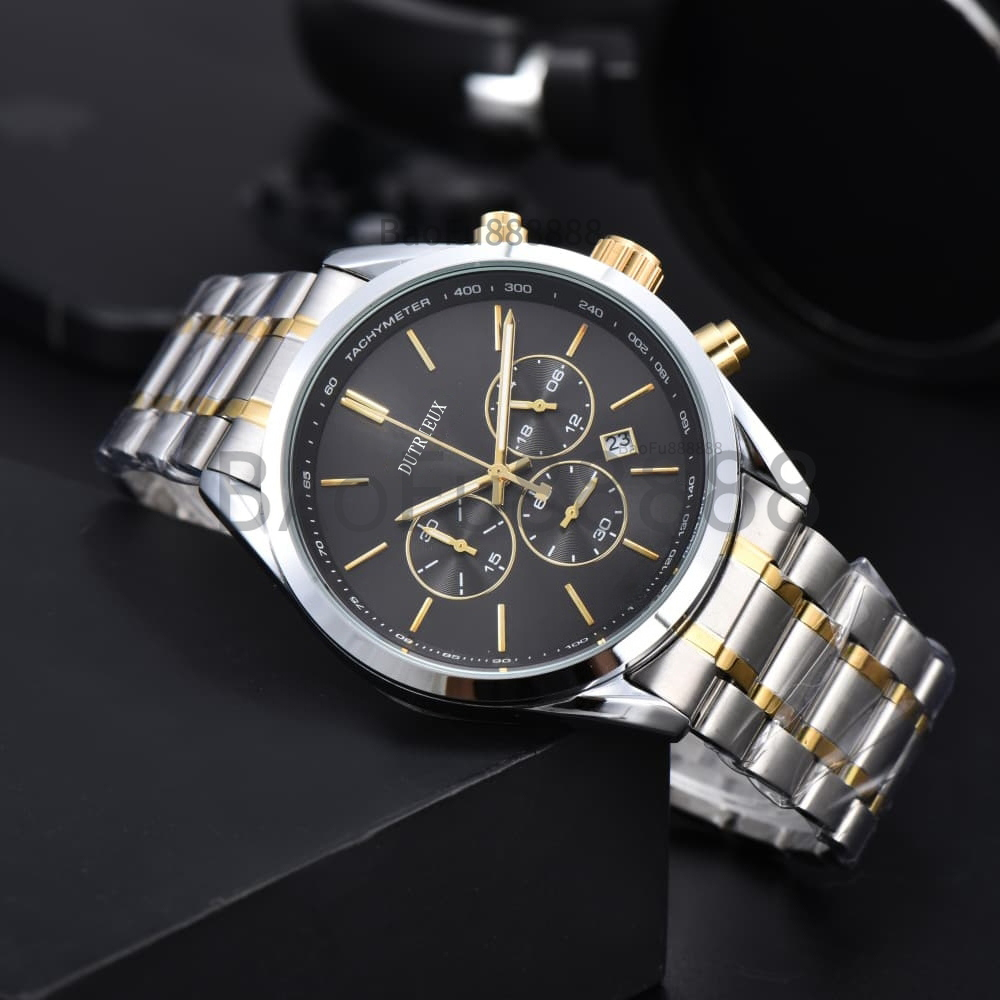 Classic Style Quartz Wristwatch Luxury Watches for Men Automatic Date Steel Strap Daily Business Designer Fashion Male Clocks for Gift Wholesale Dro