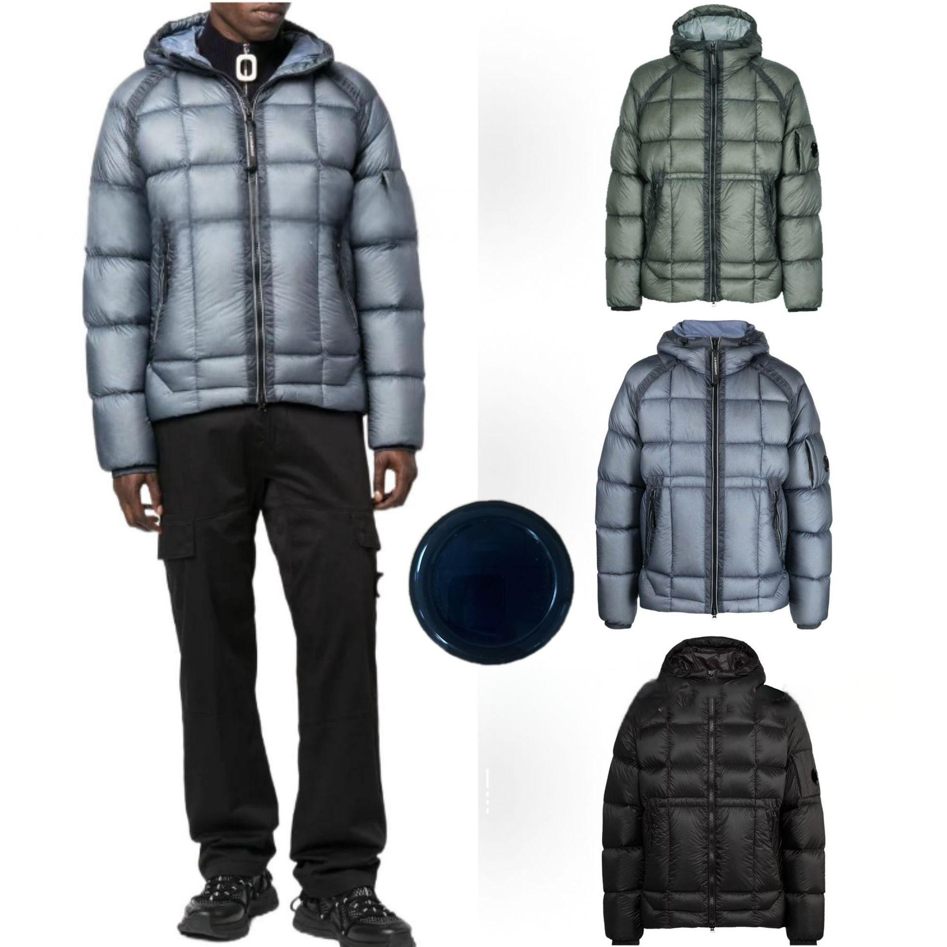 designer jacket mens windbreaker cotton coat Thickened new outdoor hooded cotton jacket, high street trendy brand winter men's and women's