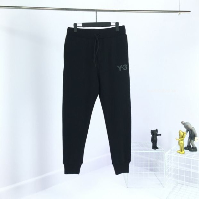 Men Pants Spring and Summer Y3 Casual Black Trousers Y1289