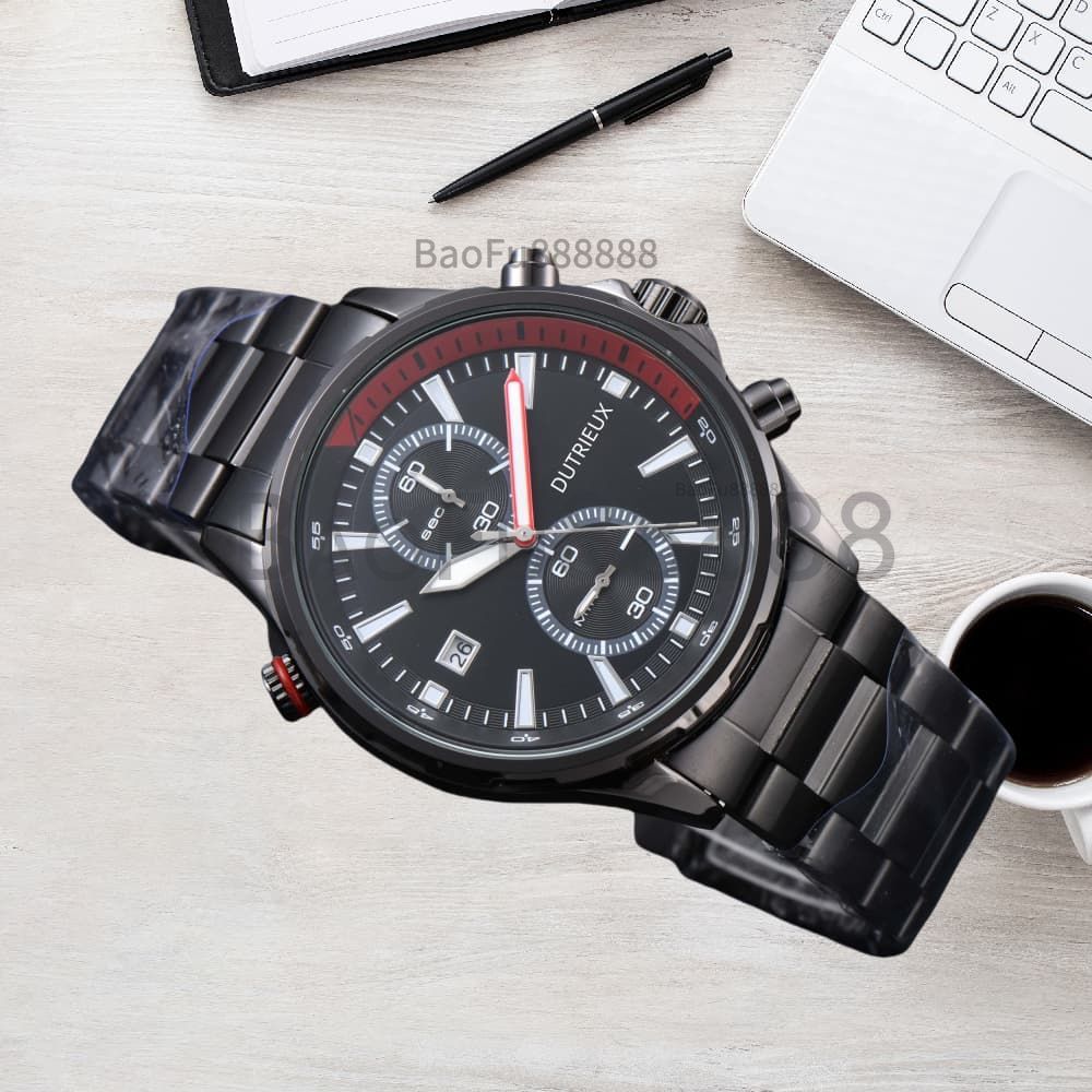 Fashion Quartz Wristwatch Luxury Watches for Men Automatic Date Steel Strap Daily Business Designer Watch Fashion Male Clocks for Gift Wholesale