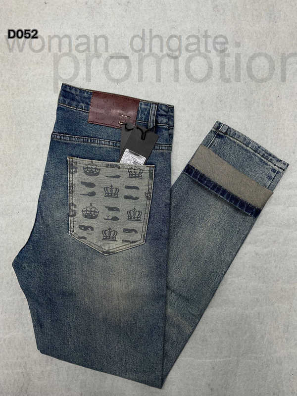 Men's Jeans Designer designer 2025 mens Elasticity Jean Hombre trousers Men and women fashion brand luxury pants denim pant Trend Brand Motorcy