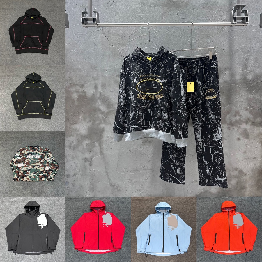Designer Hoodie Men's Sweatshirt High Street Fashion Brand Fashionable Casual Sports Patchwork Hoodie Hoodie Men's and Women's Couple
