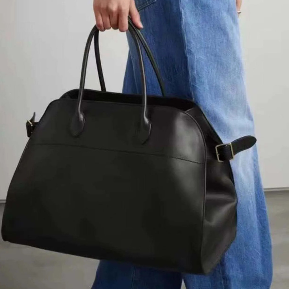 Evening Bags Genuine Leather Large Travel Margaux Handbag Women Shoulder Tote Bags Simple Classic High Quality Bolsa 241030