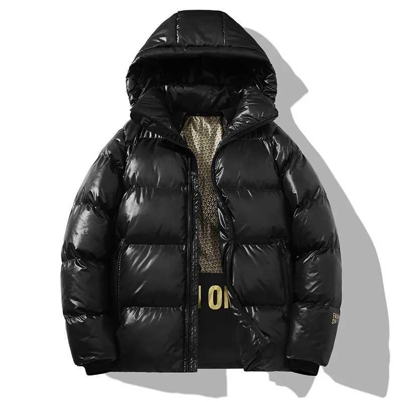 Thick Winter Jacket Warm Wool Windproof Hooded jacket Male Parkas Plus Size Fashion Man Jacket and Coat Men Q260921