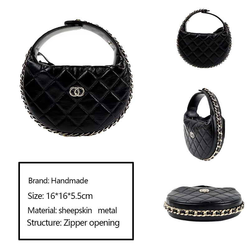 22P France Womens Classic Mini Flap Quilted Bags Lambskin Real Leather GHW Crossbody Tiny Cosmetic Case Handbags