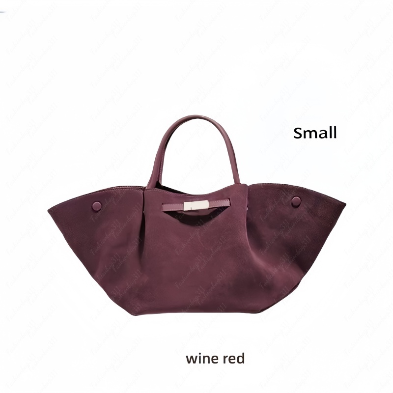 Burgundy Large capacity tote bag Designer bag Luxury Bags Moon bag Womens Wings bag dumpling bag Shoulder bag crossbody bag Smooth Leather Handbag U