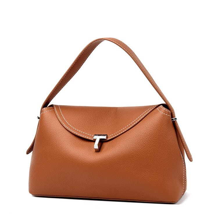 niche commuting multifunctional fashion bag handbag simple large capacity textured underarm shoulder bag designer bag retro crossbody bag