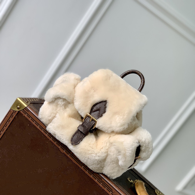 Top 10a Sac de créateur sac de luxe Automne et fourrure d'hiver Nouveaux petites femmes décontractées S Version coréenne polyvalente sac à bandou