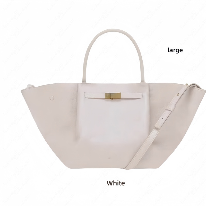 White Large capacity tote bag Designer bag Luxury Bags Moon bag Womens Wings bag dumpling bag Shoulder bag crossbody bag Smooth Leather Handbag Casu
