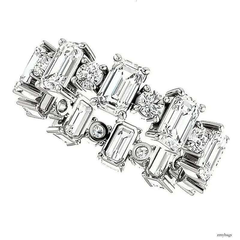 Choucong Brillant 5A CZ Dia Party Femmes Bagues de Fiançailles Promesse Accessoires pour Amant Fine Anniversaire Dame Bijoux À La Mode Bague Cade