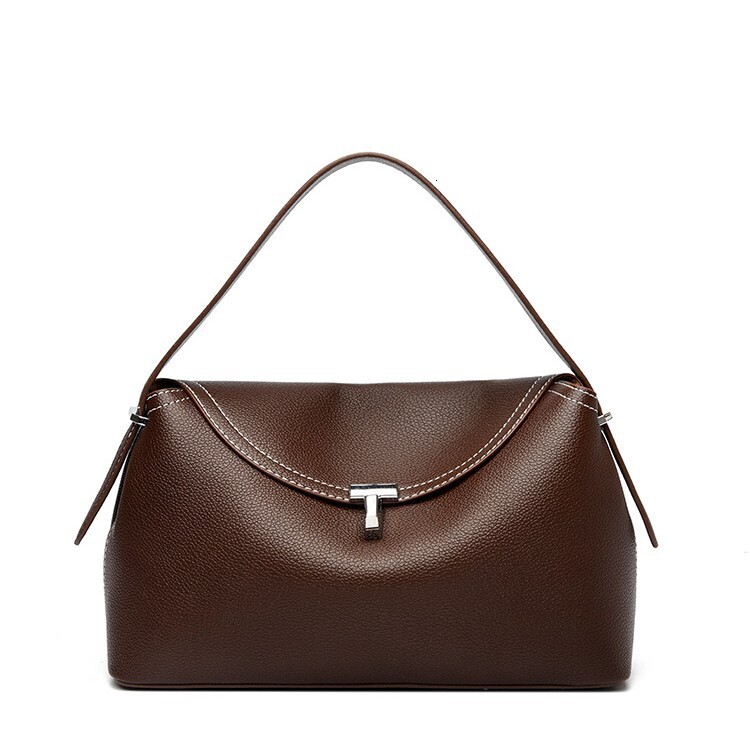 leisure niche commuting multifunctional handbag simple large capacity textured underarm shoulder bag designer bag retro crossbody bag