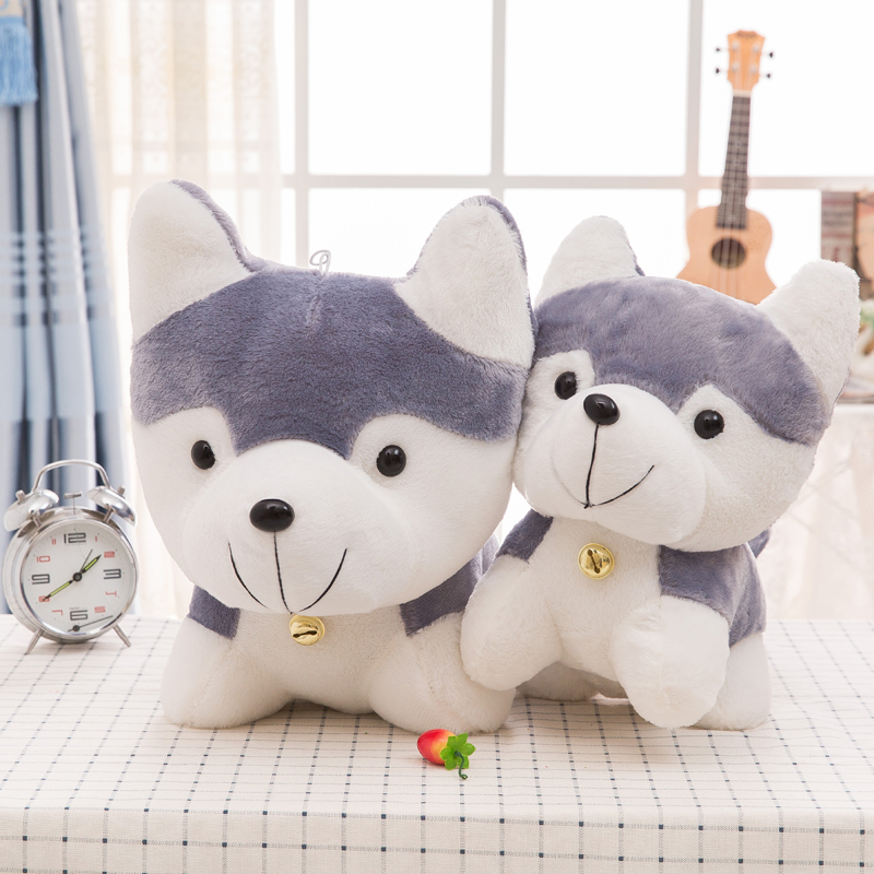 New product - in-stock husky plush toy dog W260306-image-1096680386