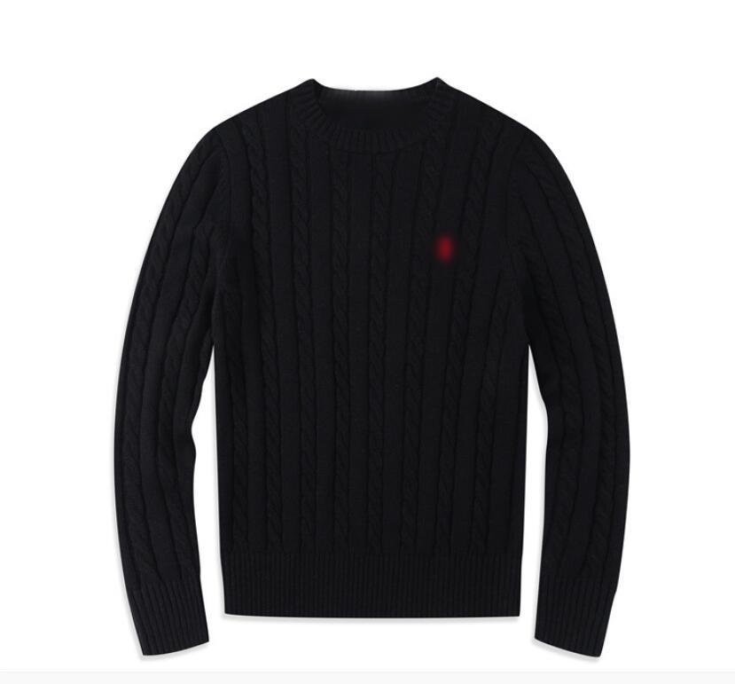 women polo sweater knitting pink Designer brand top classic embroidery pony LOGO crew neck sweater outdoor casual fashion pullover men sweaters