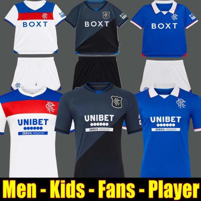 25 26 Rangeres Soccer Jerseys 2025 2026 home shirt away Glasgows COLAK ROOFE LUNDSTRAM HAGI BARKER MORELOS TAVERNIER TILLMAN man kids kit Footbal-image-947223628