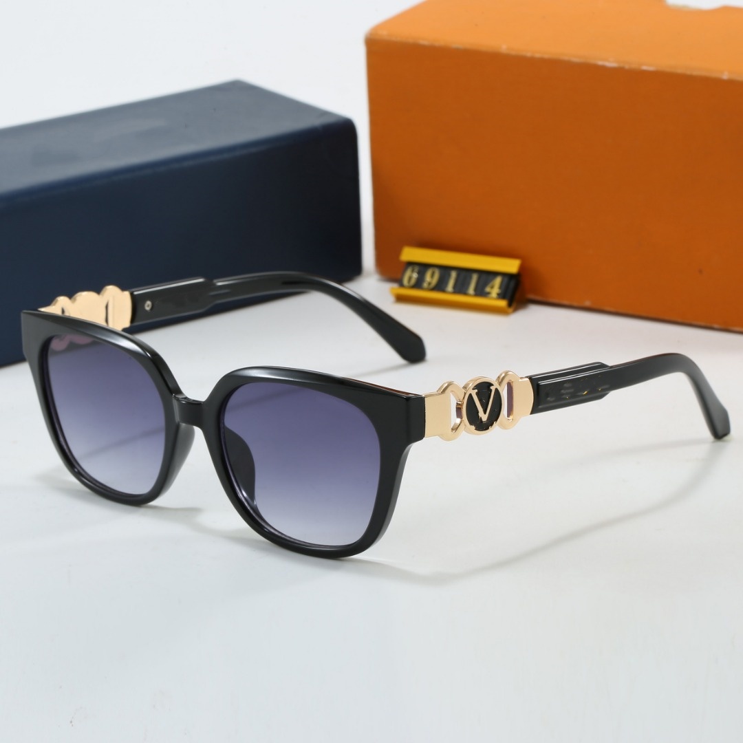 Top luxury Luxury Designer Brand Sunglasses Designer Sunglass yeglass Women Men Glasses Womens Sun glass UV400 lens Unisex sun with sunglasses with